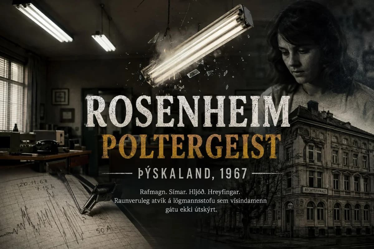 Rosenheim 1967: Dularfulla málið sem fékk vísindamenn til að mæta á staðinn